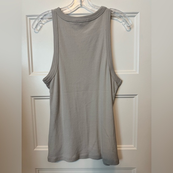 James Perse Cutaway Ribbed Tank Size 4 - Picture 2 of 8